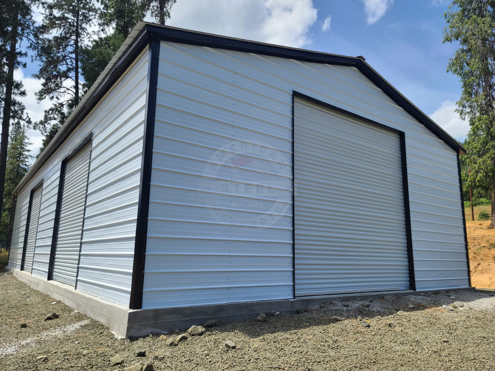 Poplar Bluff Metal Garage