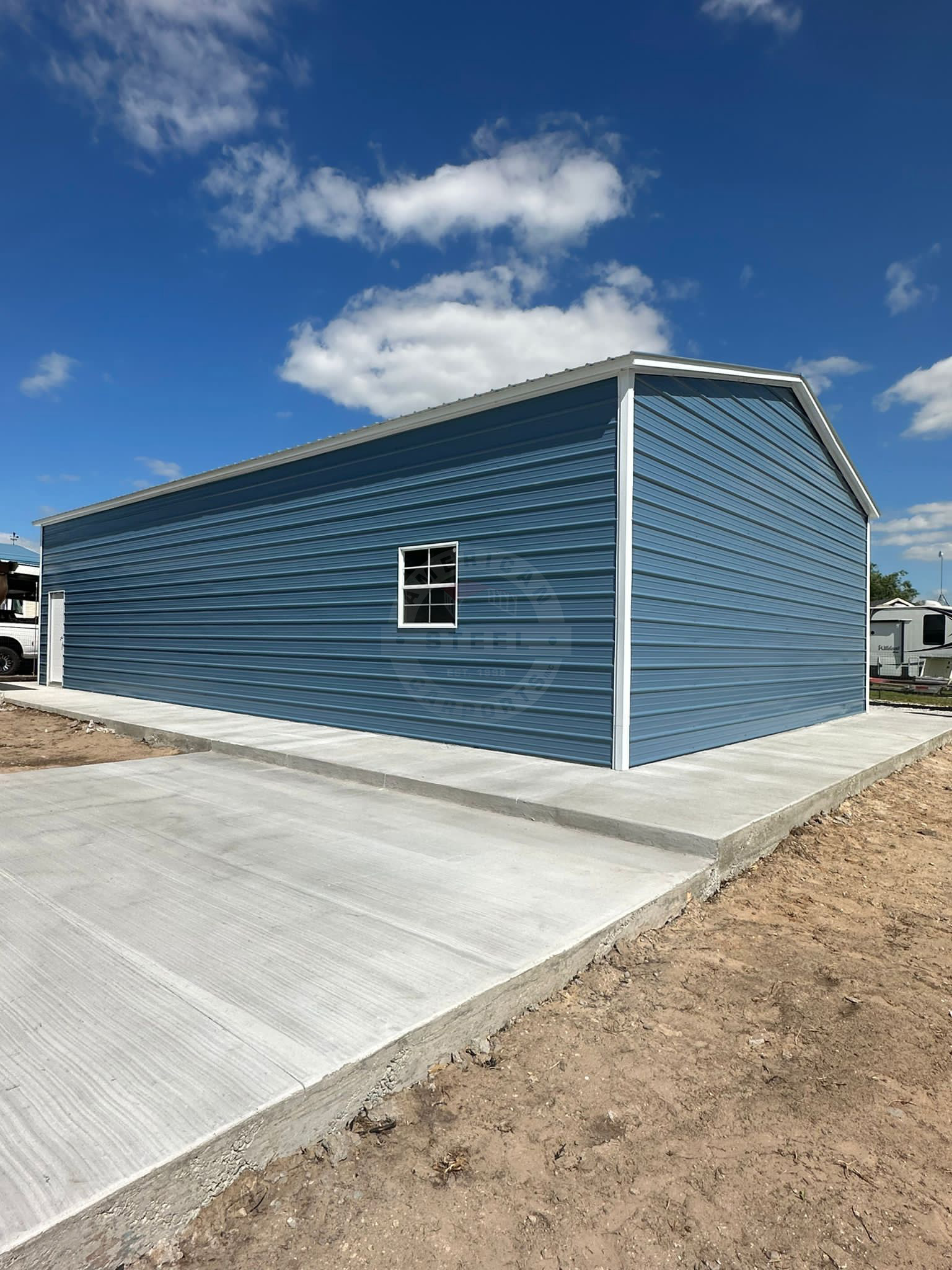 Peoria IL Steel Metal Garage
