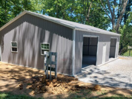 Nashville TN Steel Metal Garage