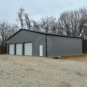 Tomah WI Steel Metal Garage Building