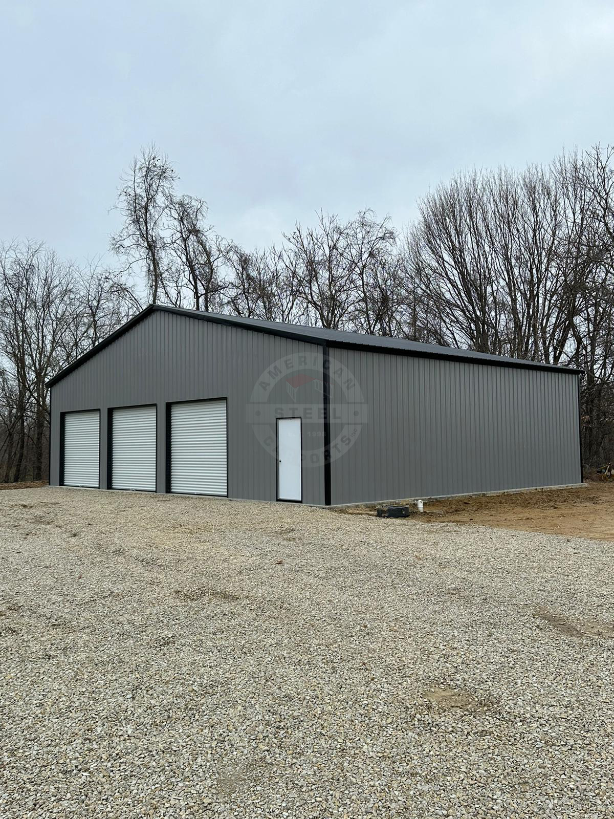 Tomah WI Steel Metal Garage Building
