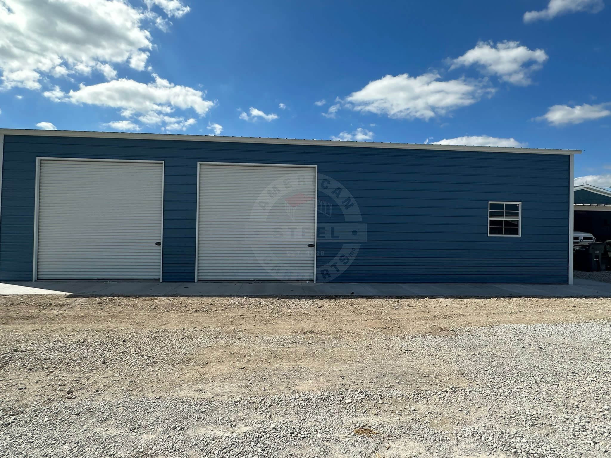 Peoria IL Steel Metal Garage