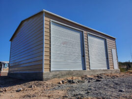 Champaign IL Steel Metal Garage