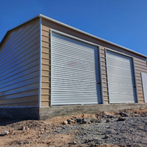 Champaign IL Steel Metal Garage