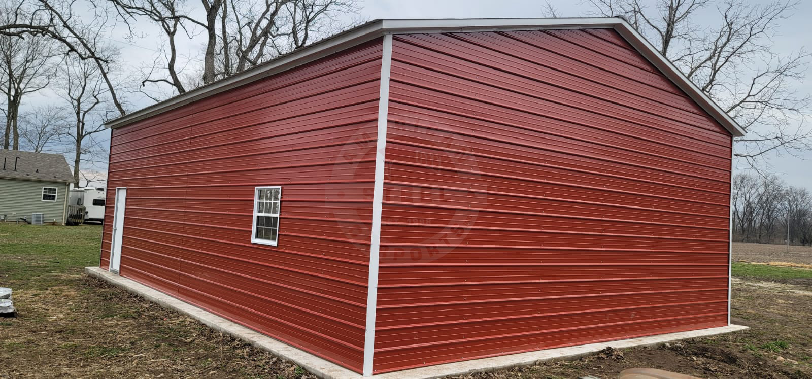 Bluffton OH Steel Metal Garage