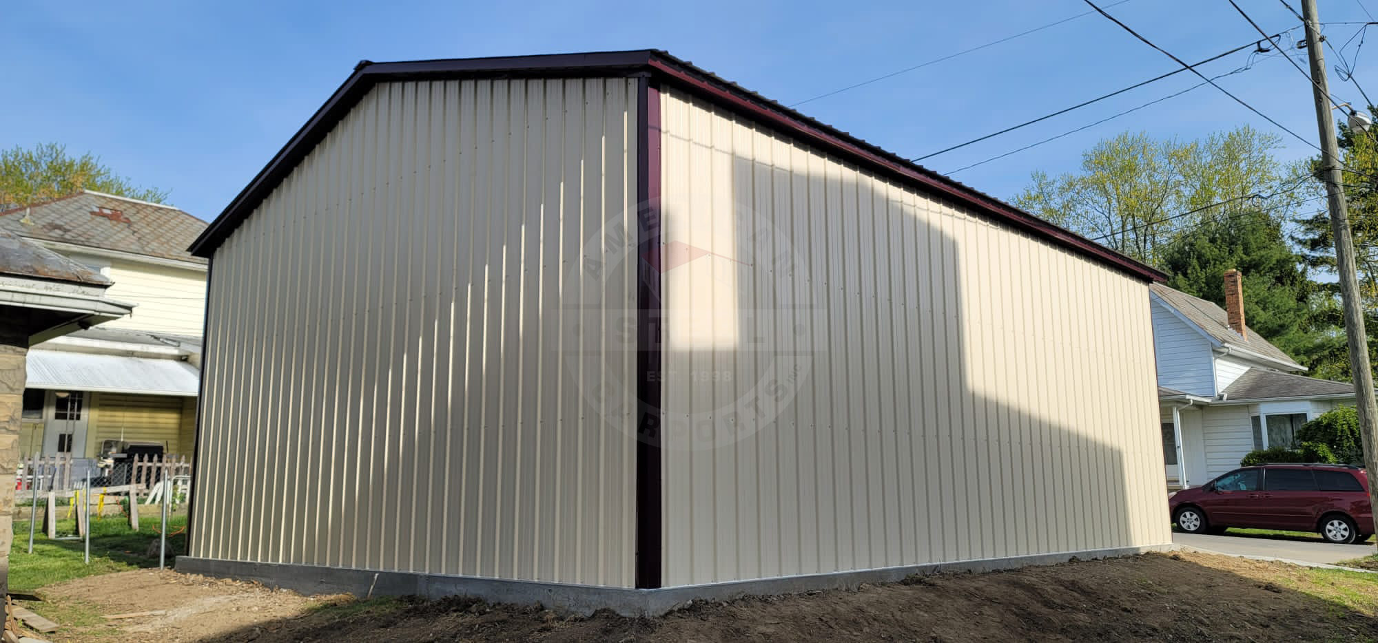 Howell MI Steel Metal Garage