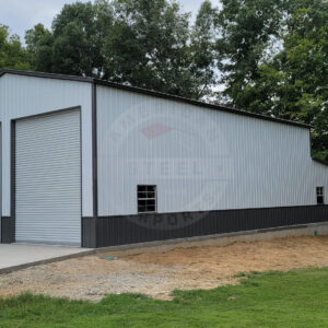 Toledo OH Steel Metal Garage w/ Lean Too