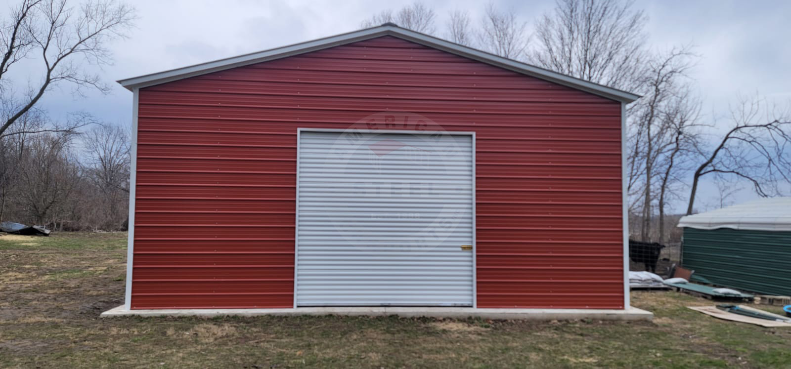 Bluffton OH Steel Metal Garage