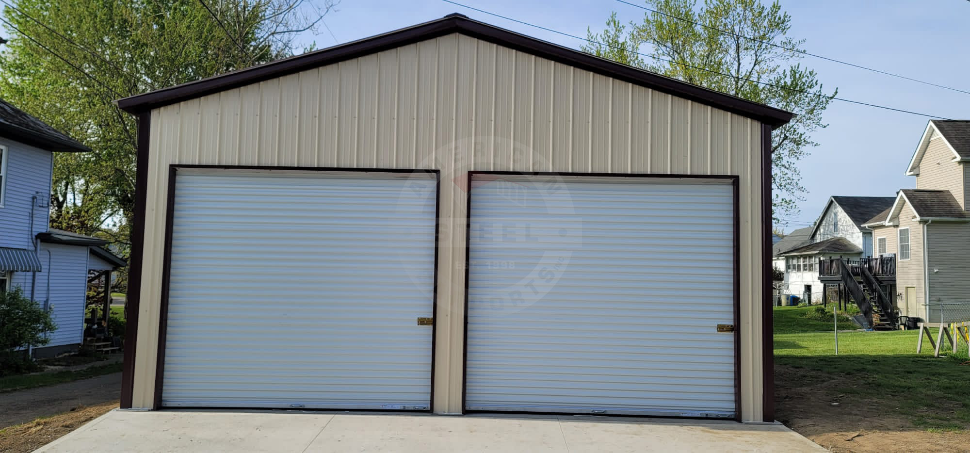 Howell MI Steel Metal Garage