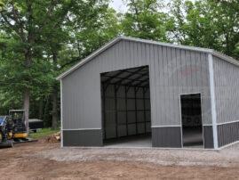 Hillsdale MI Steel Metal Garage