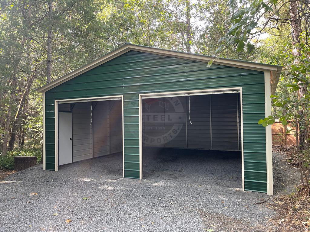 Athens OH Steel Metal Garage