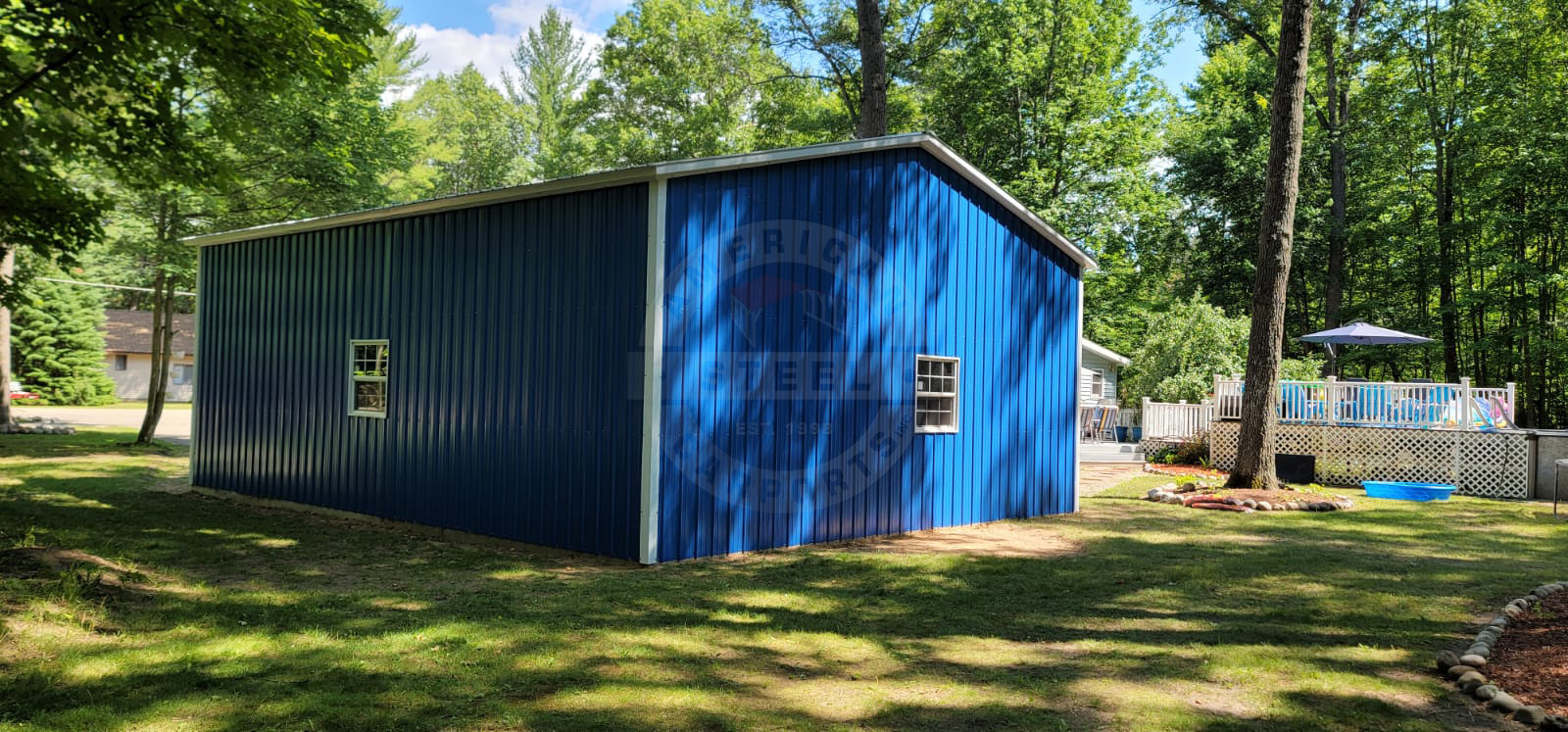 Kokomo IN Steel Metal Garage