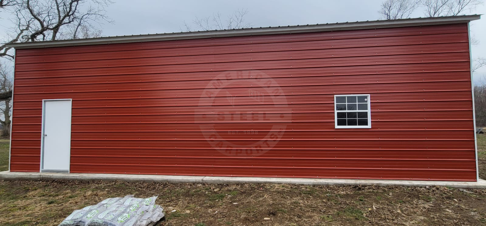 Bluffton OH Steel Metal Garage