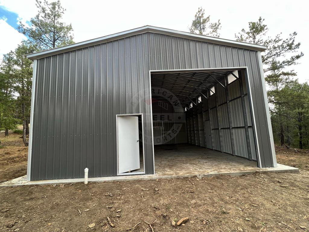 Mansfield OH Steel Metal Garage