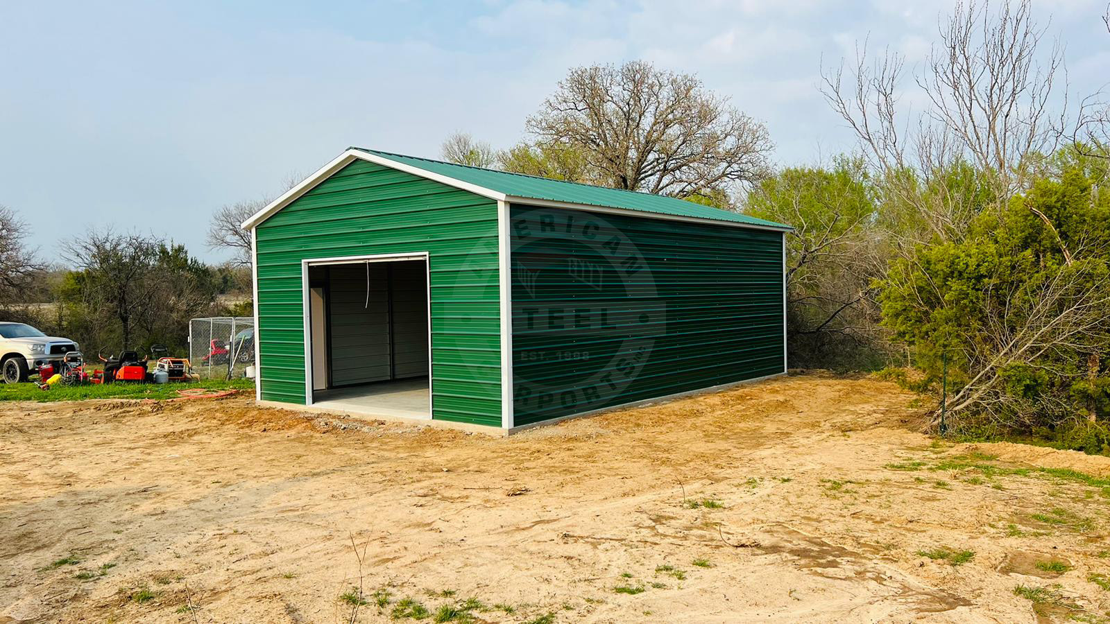 West Union IA Metal Garage - Image 3