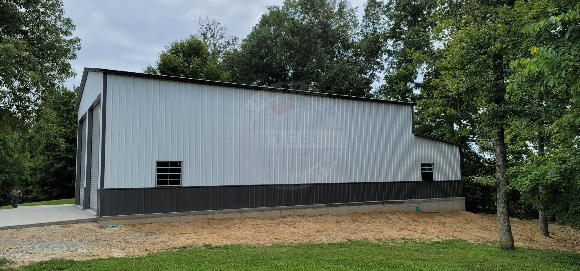 Toledo OH Steel Metal Garage w/ Lean Too
