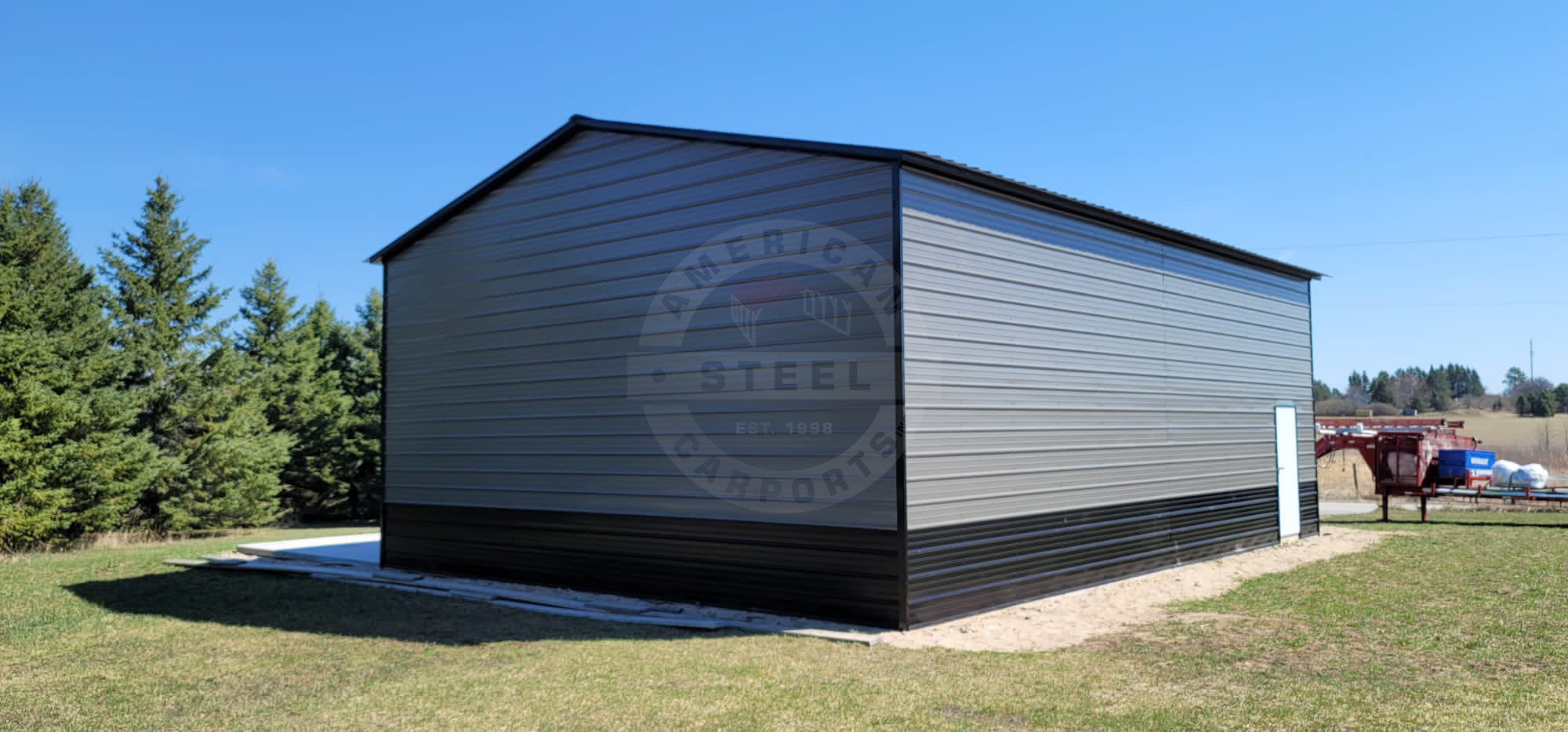 Mankato MN Steel Metal Garage