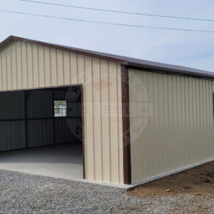 Minneapolis MN Steel Metal Garage