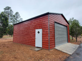 Kirksville MO Metal Garage
