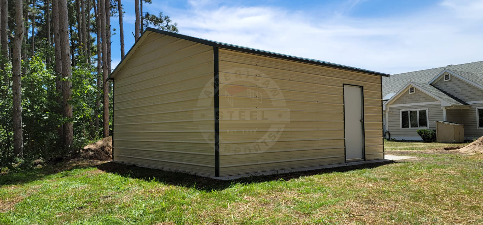 Rolla MO Metal Garage - Image 2