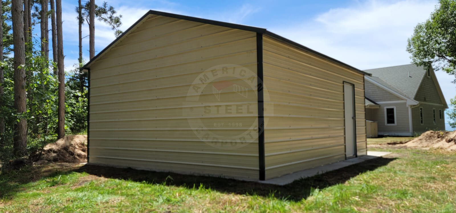 Sedalia MO Metal Garage - Image 3