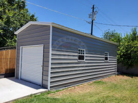 Spencer Metal Garage