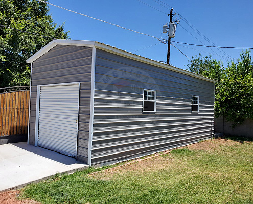 Spencer Metal Garage