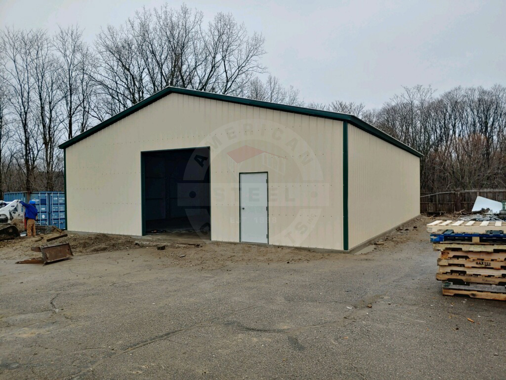 Lexington KY Steel Metal Garage