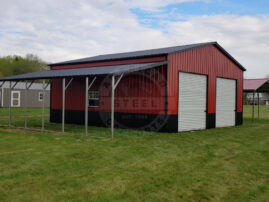 Flemingsburg KY Steel Metal Garage