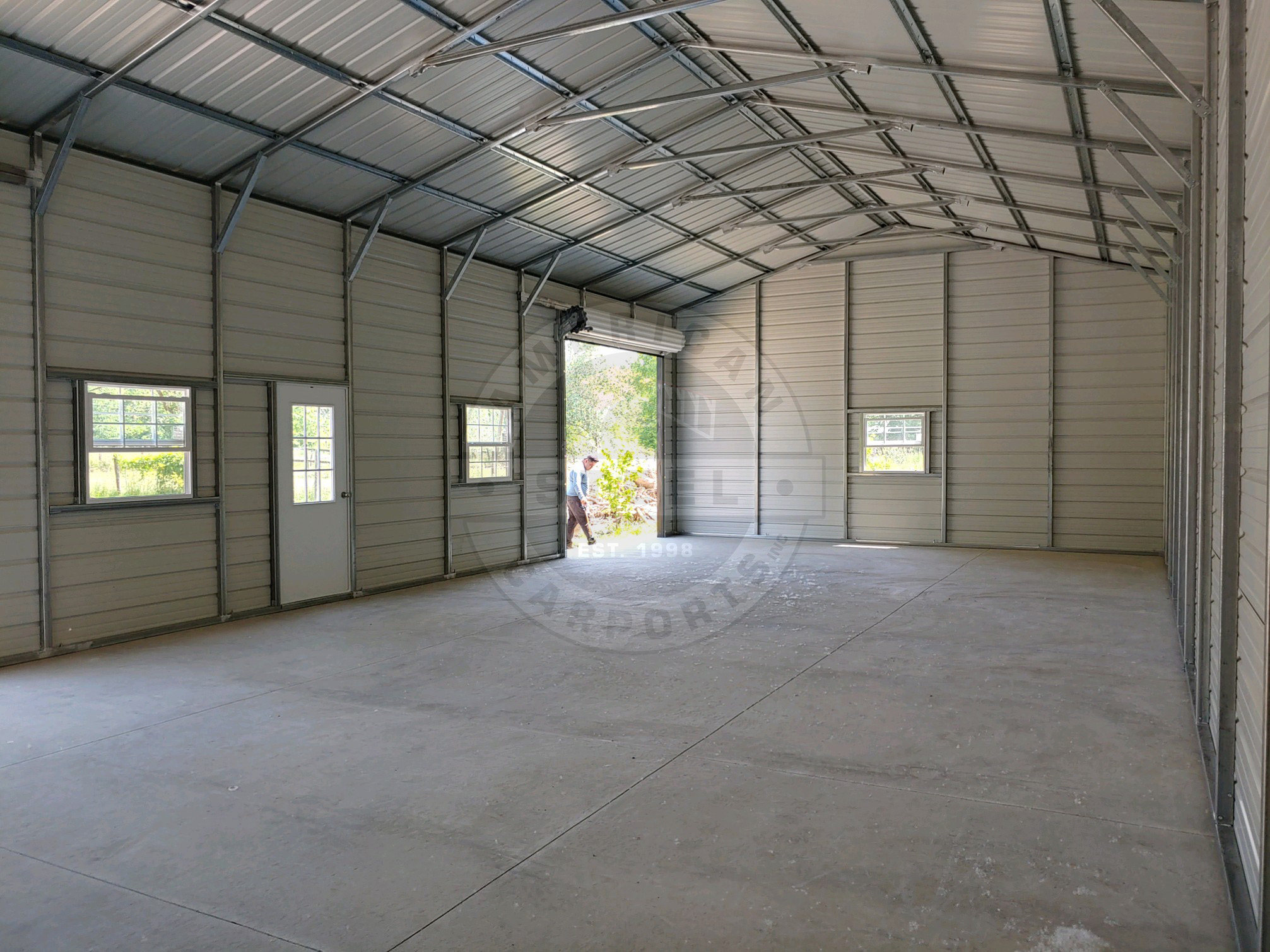 Metal-Steel-Garage-Freeport-Texas