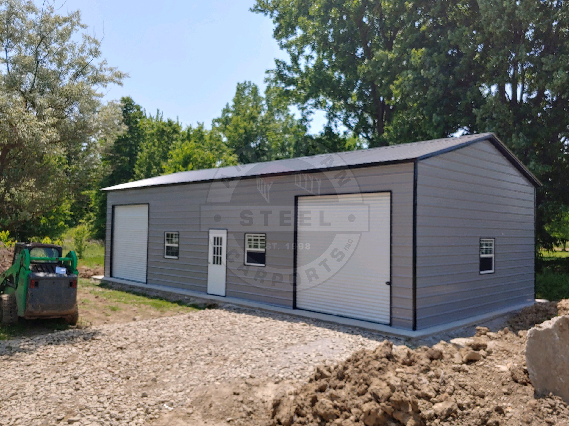 Metal-Steel-Garage-Freeport-Texas