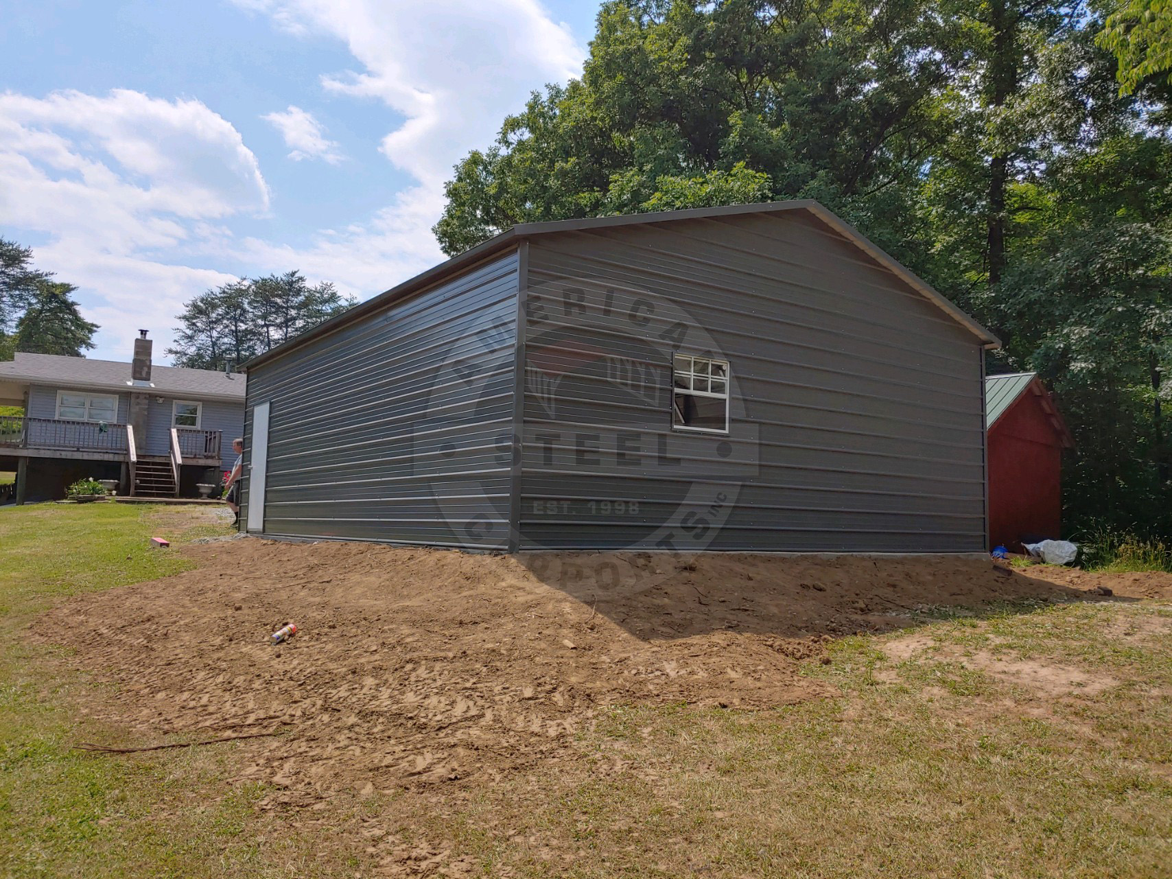 Hill City MN Metal Garage - Image 3