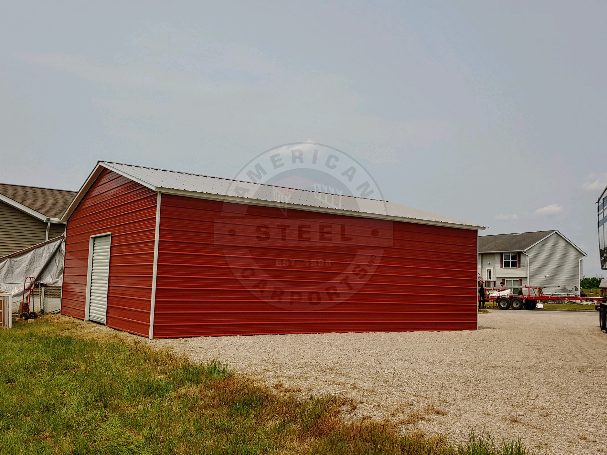 Pequot Lakes MN Metal Garage - Image 3