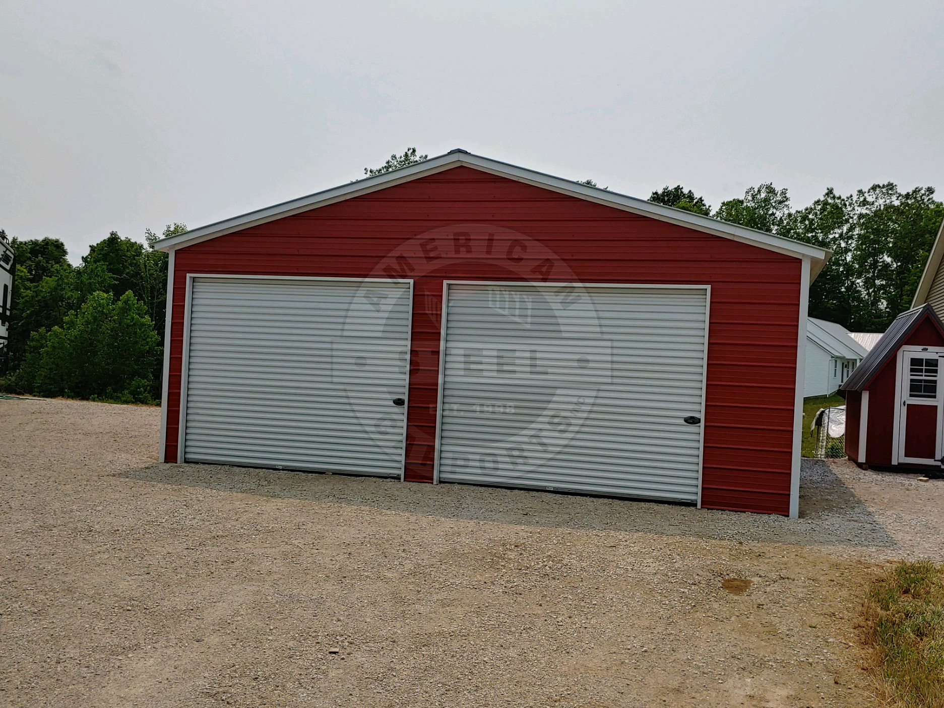 Pequot Lakes MN Metal Garage - Image 2
