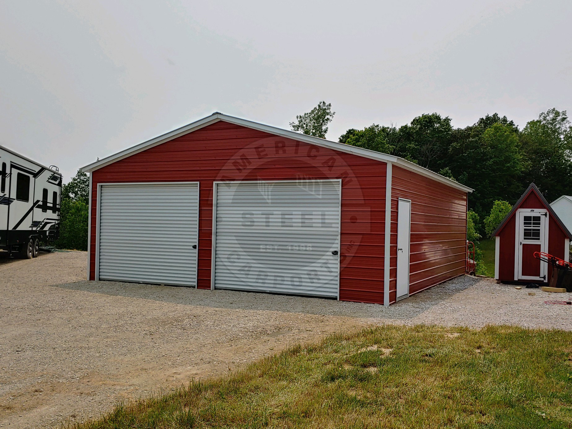 Pequot Lakes MN Metal Garage