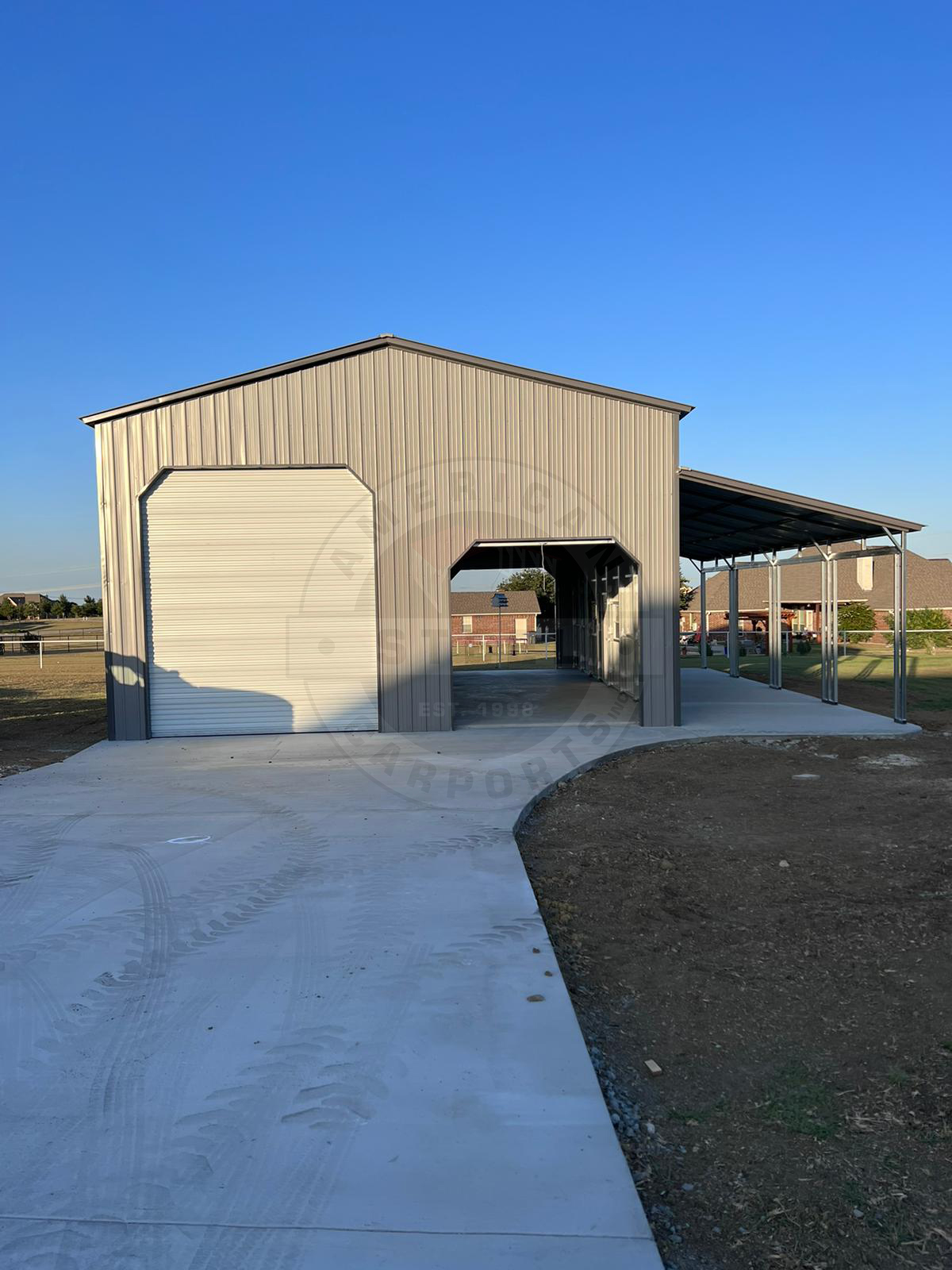 Amarillo TX Metal Garage