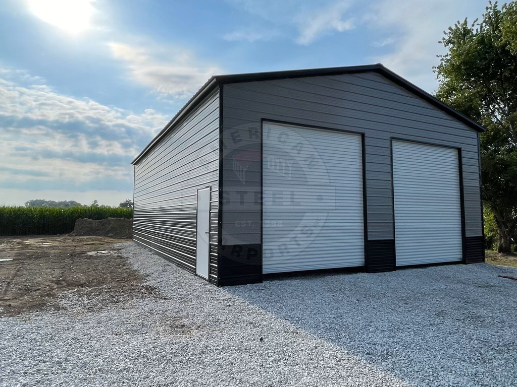 Metal-Steel-Garage-Hungerford-Texas