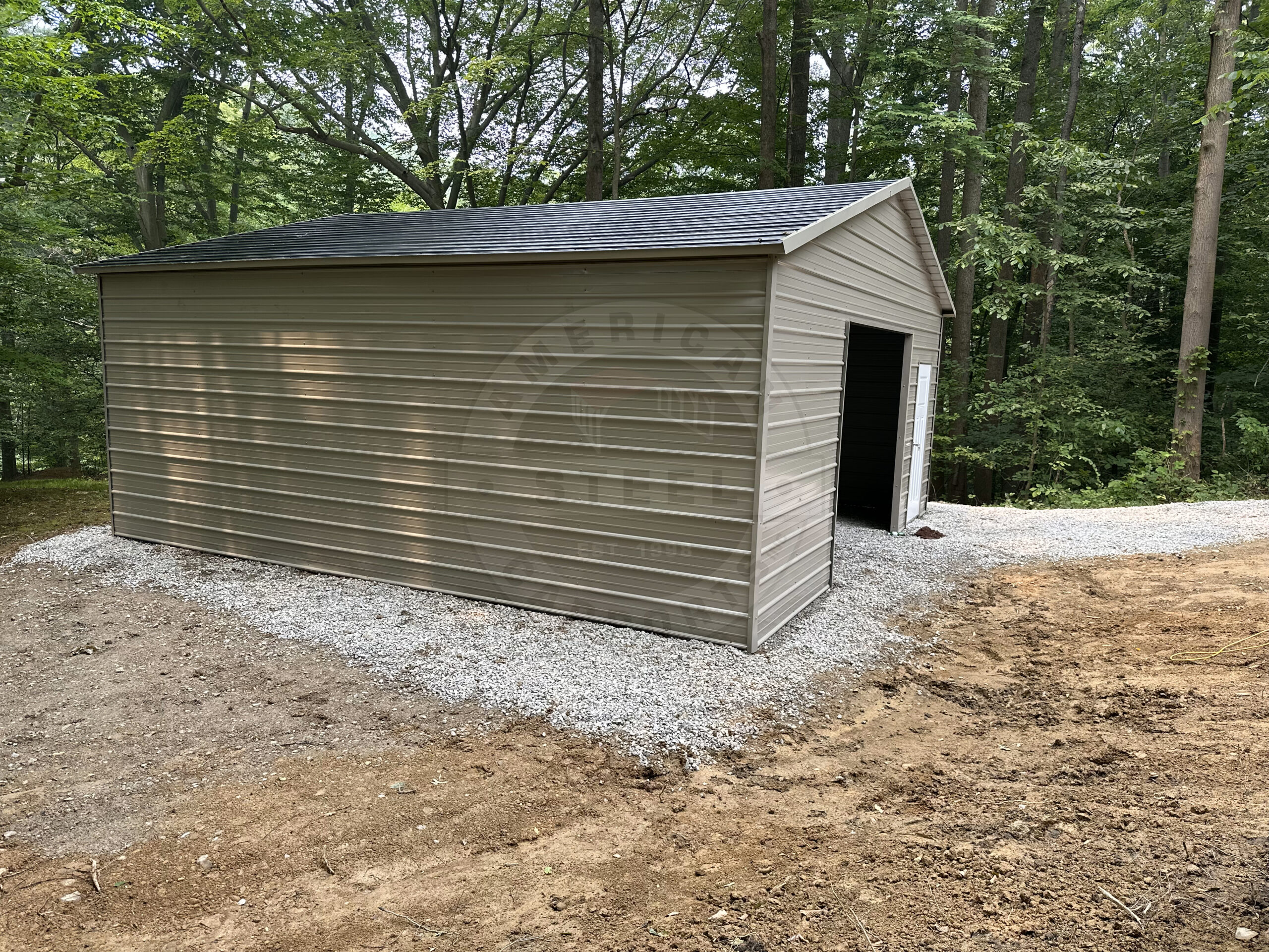 Athens TX Metal Garage