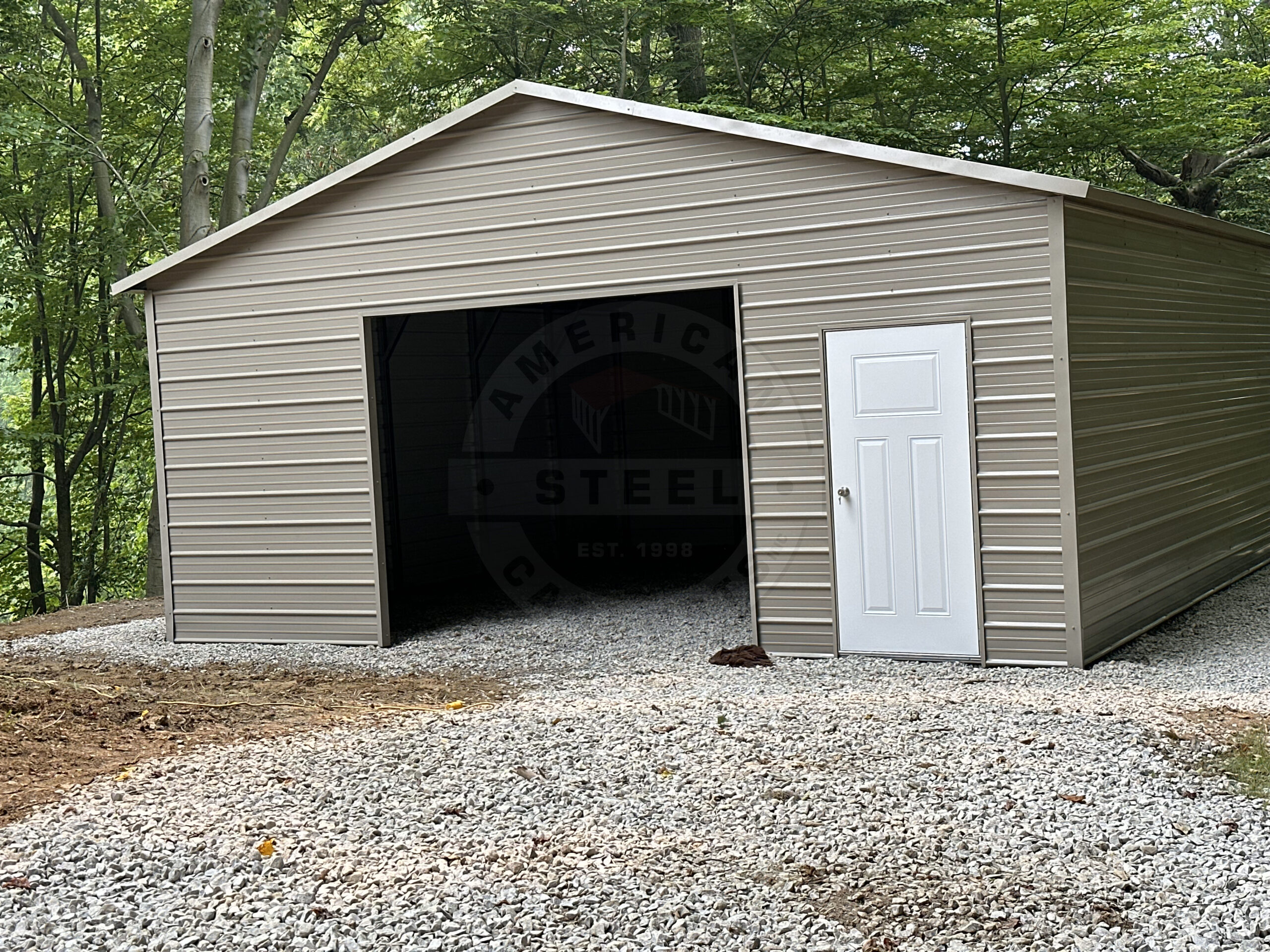 Athens TX Metal Garage