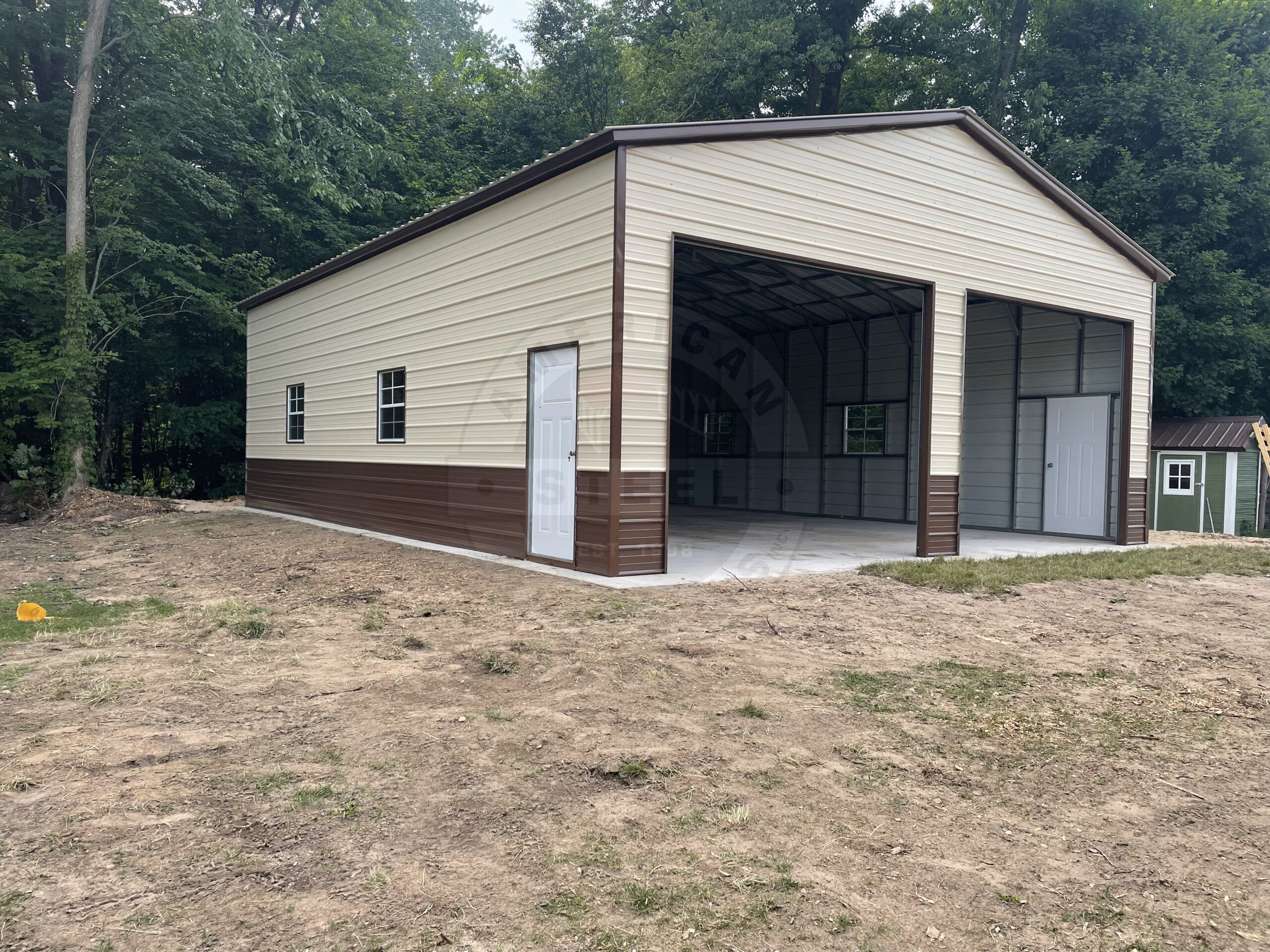 Atlanta TX Metal Garage