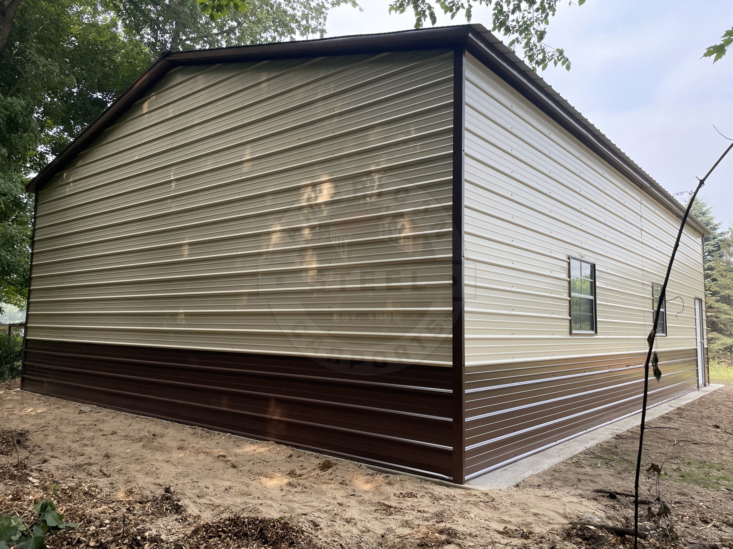 Atlanta TX Metal Garage
