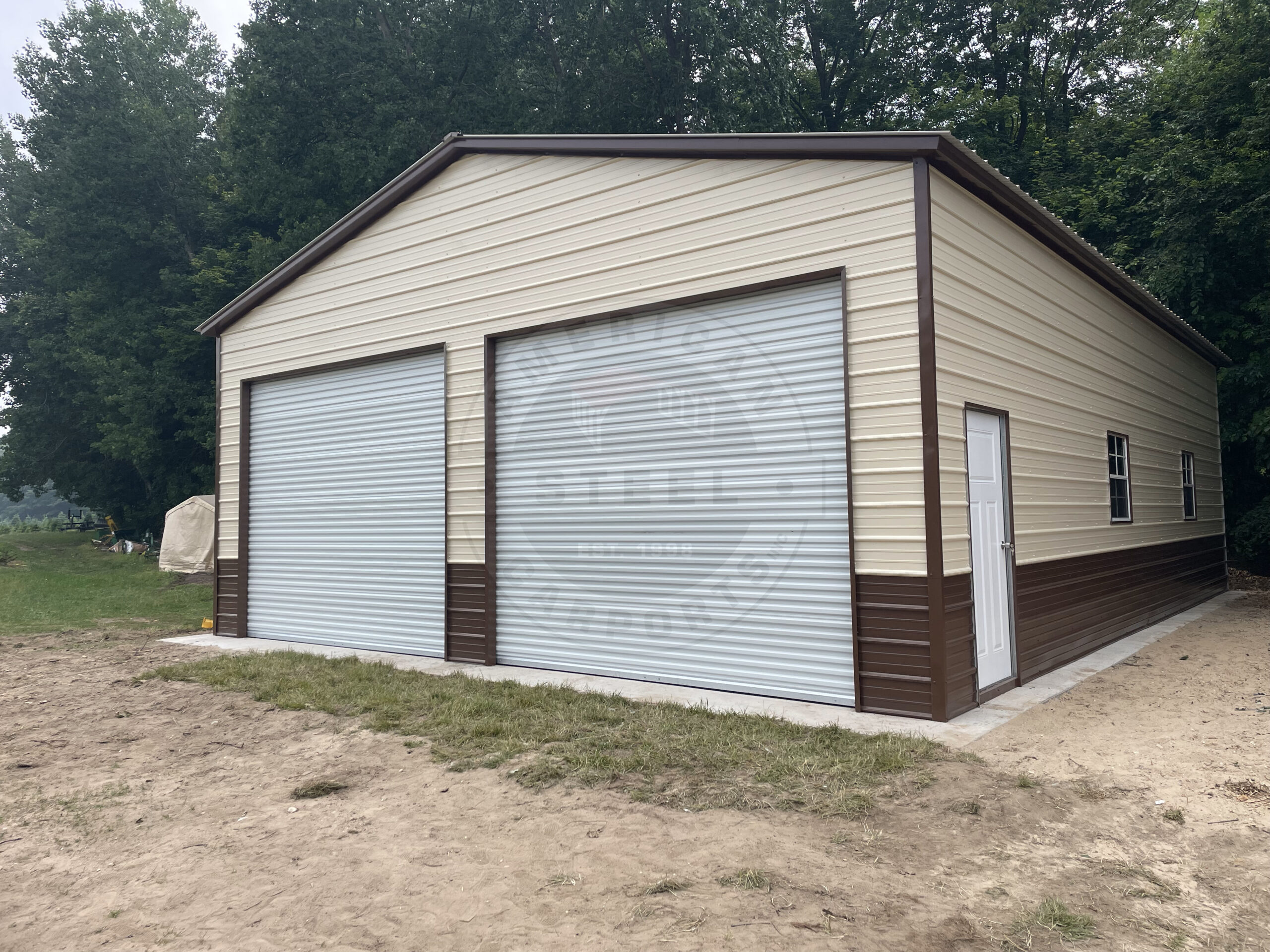 Atlanta TX Metal Garage
