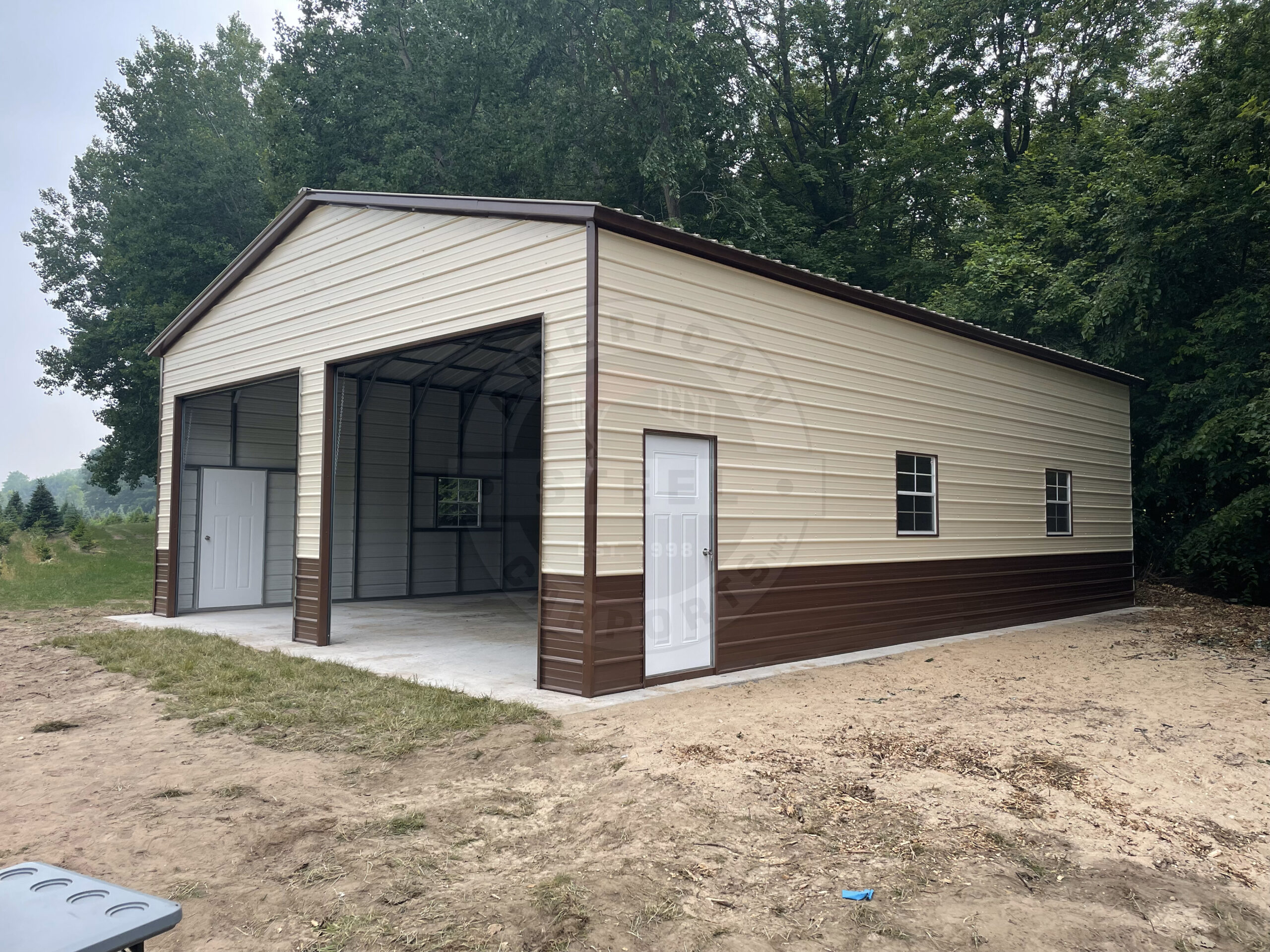 Atlanta TX Metal Garage