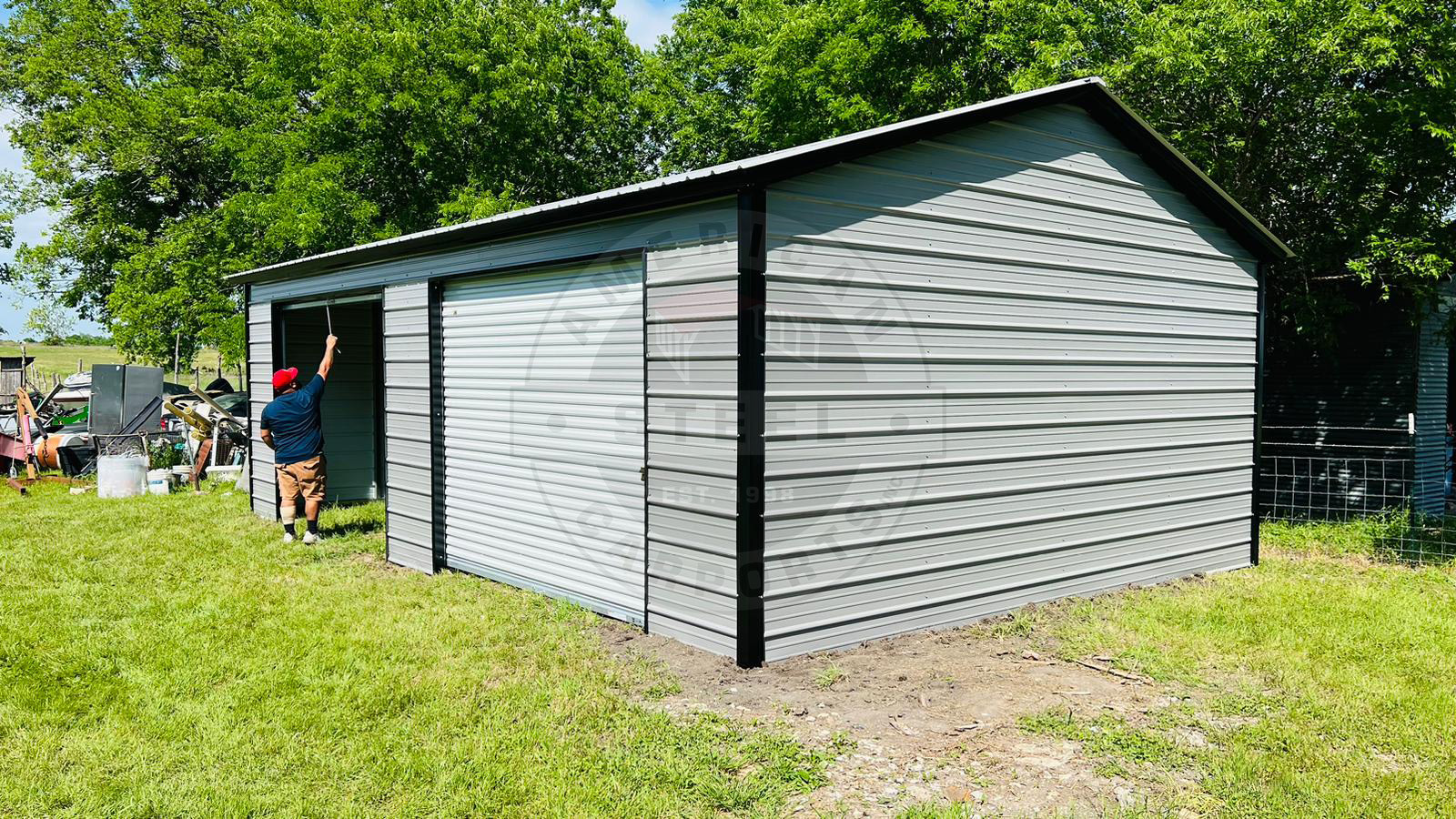 Avinger TX Metal Garage