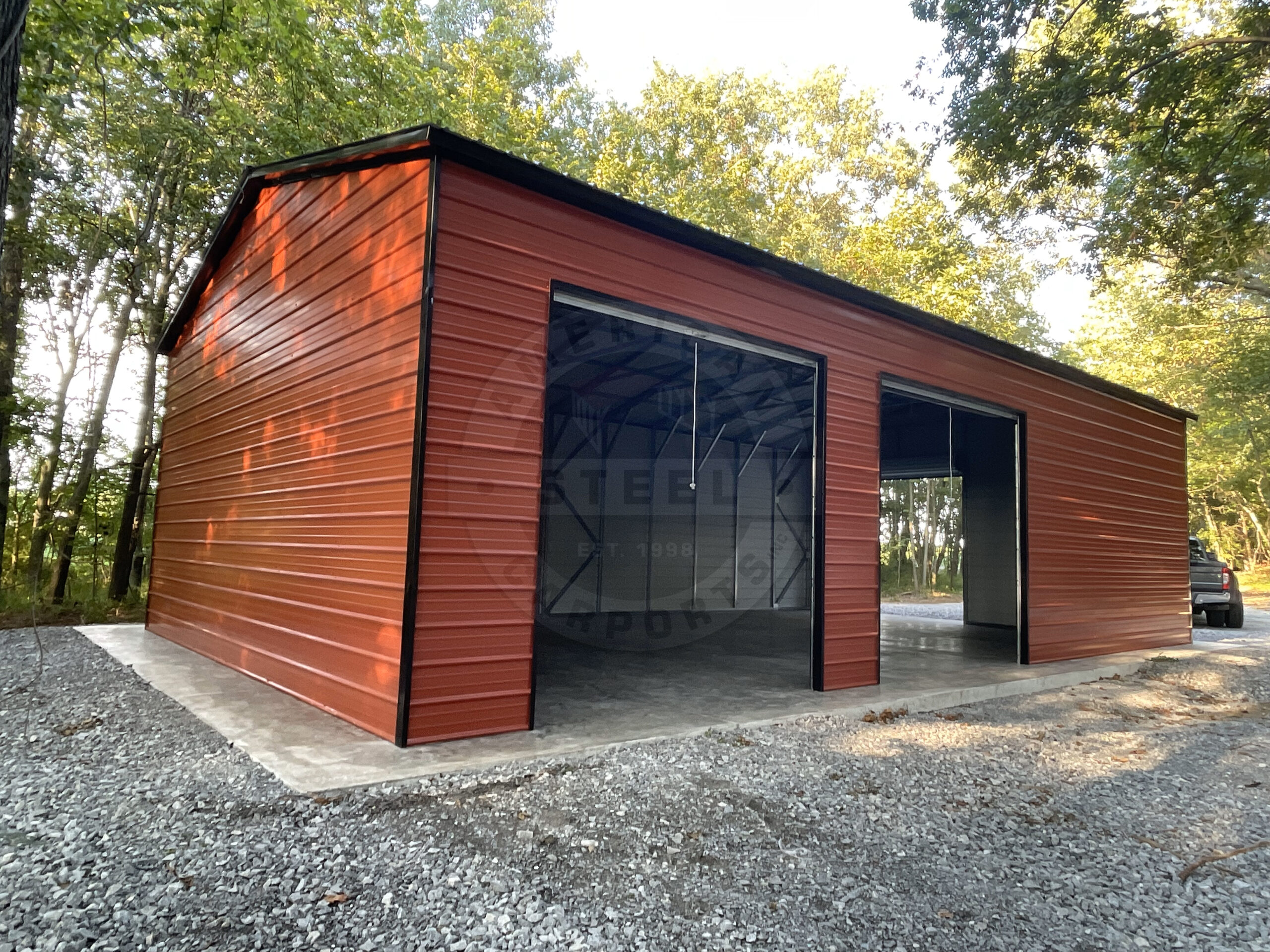 Bastrop TX Metal Garage