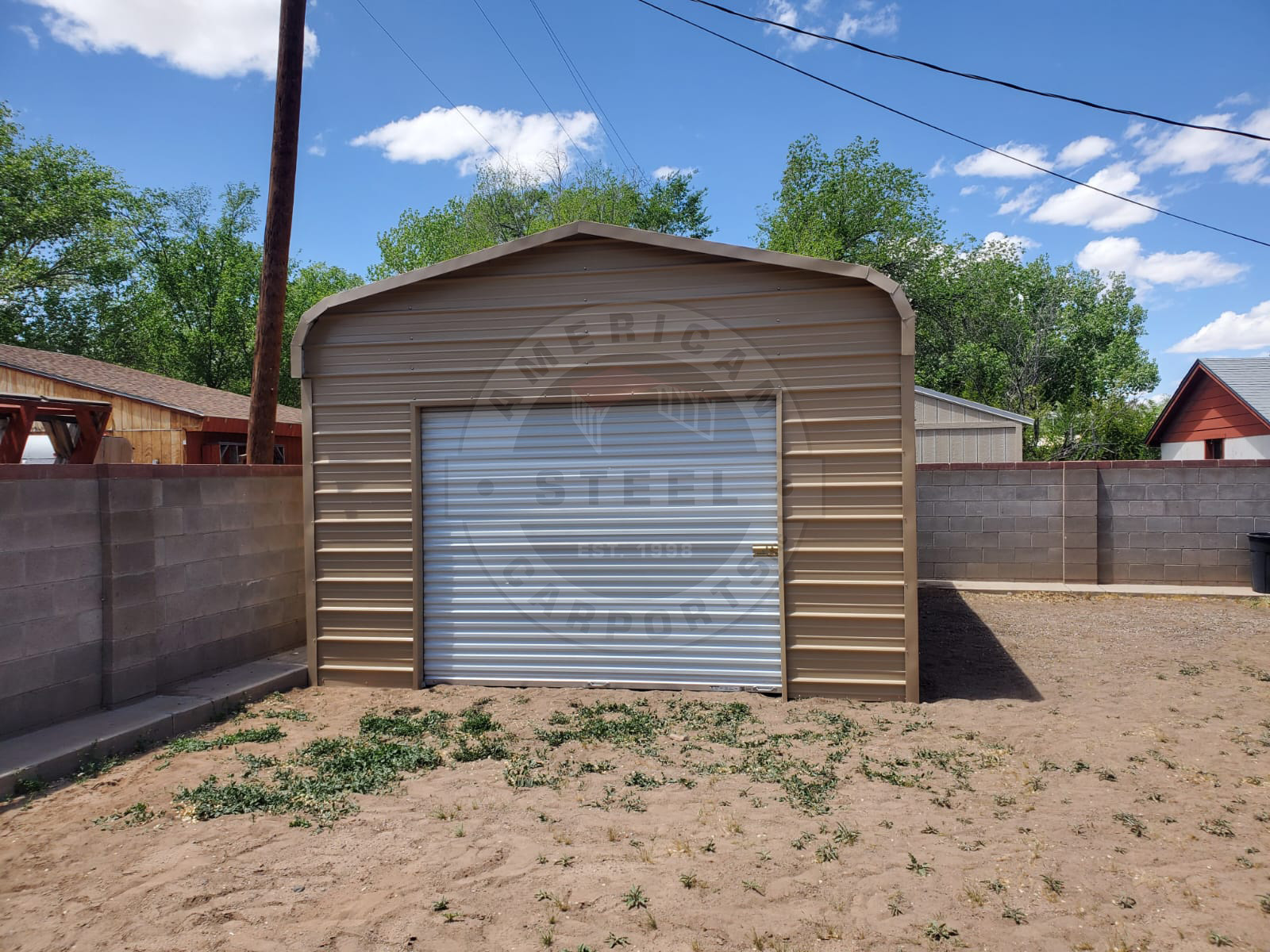 Beeville TX Metal Garage