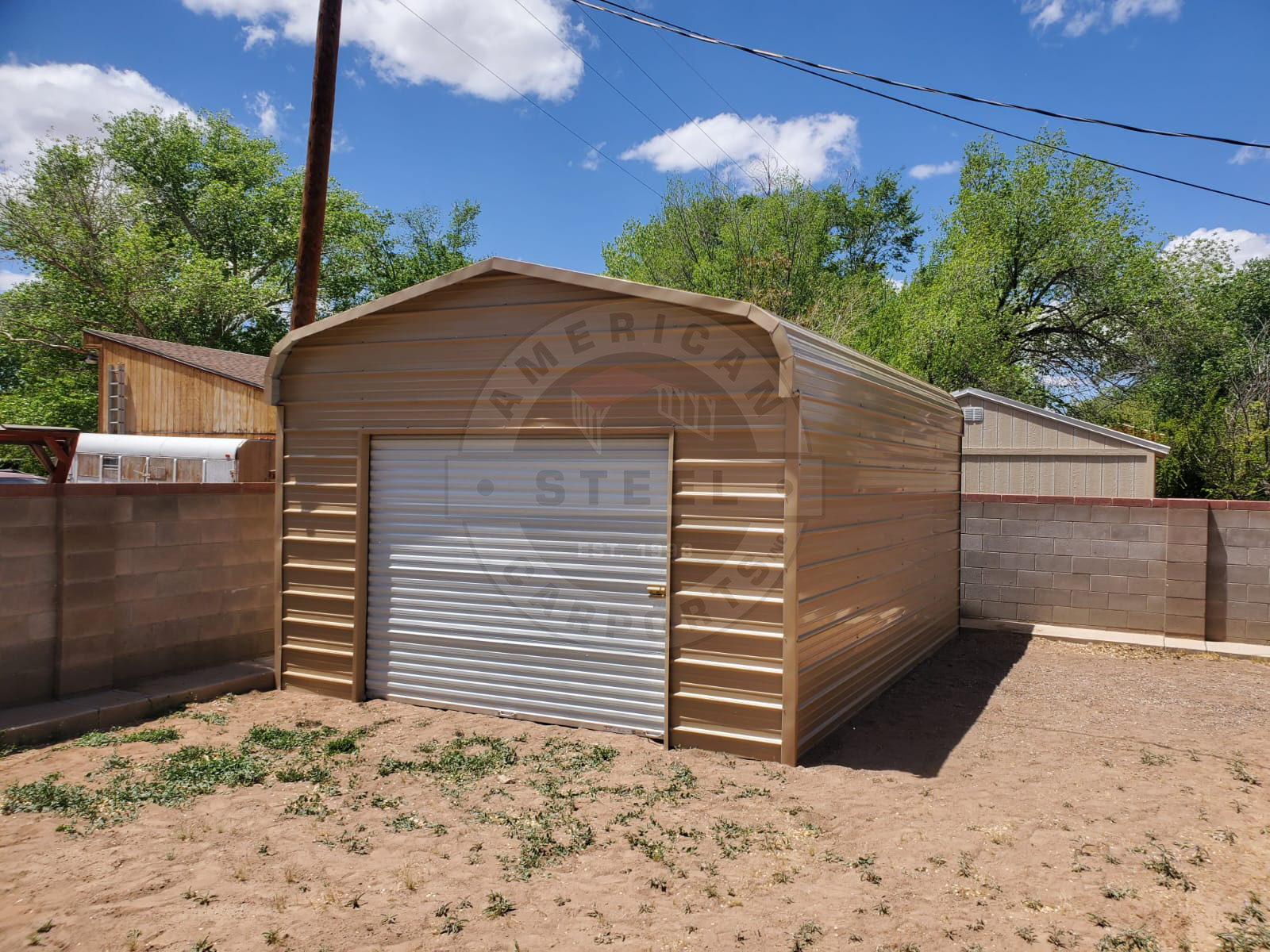 Beeville TX Metal Garage