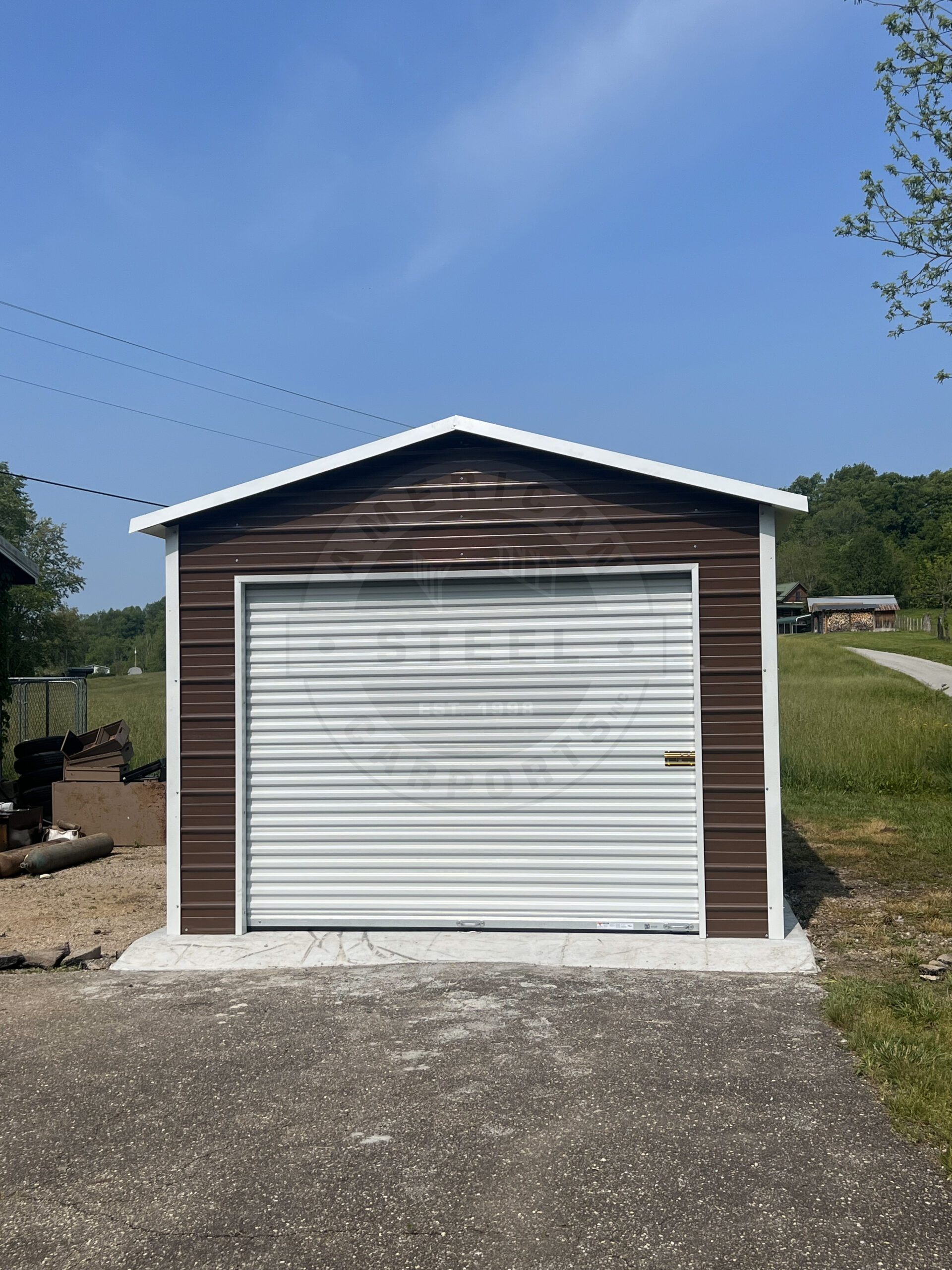 Bonham TX Metal Garage