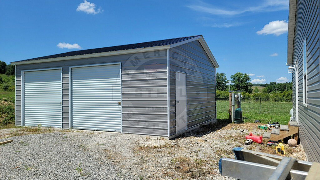 Buffalo TX Metal Garage