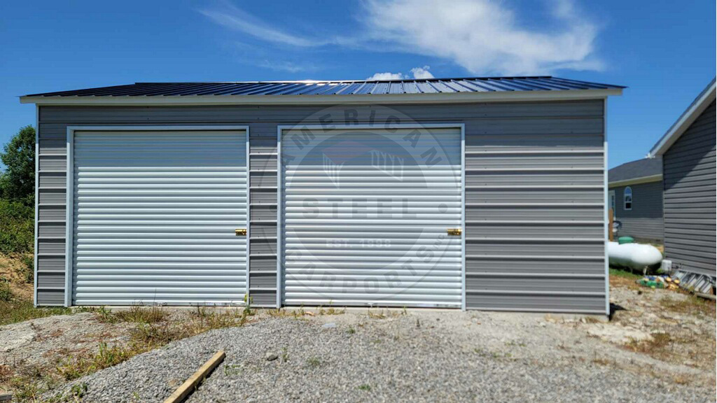 Buffalo TX Metal Garage